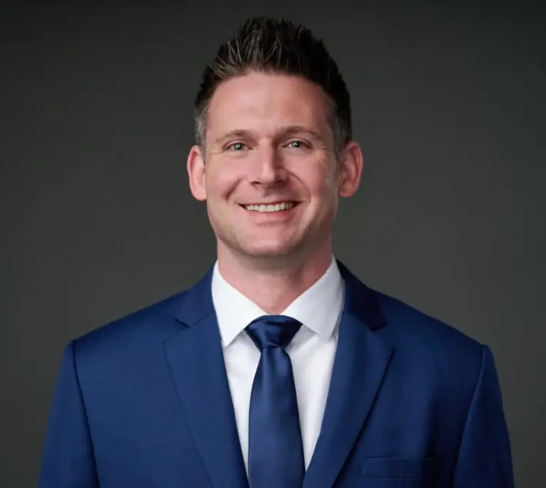 A headshot of the founder, Kelly Pond, used on the leadership & vision page.